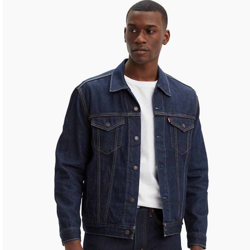 Men’s Levi’s Dark Blue Dark Denim Jean Jacket